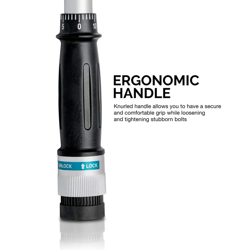 Neiko PRO 03707B 3/8" Drive Adjustable Click Torque Wrench |