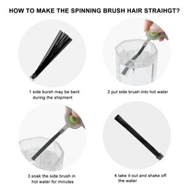 Lefant Replacement Parts Side Brushes Compatible Robot Vacuum M210, M210 Pro, M213, M213S, M1, N1, F1, U180 and OKP Life K2 K3 K3A K4 K5 Robotic Vacuums and More