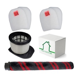 2+1 Filter Kit/Soft Brushroll For Shark Stratos Cordless Vacuum IZ862H IZ562H. Compare to XFFKIZ700 XPSMFIZ700 108FCH800