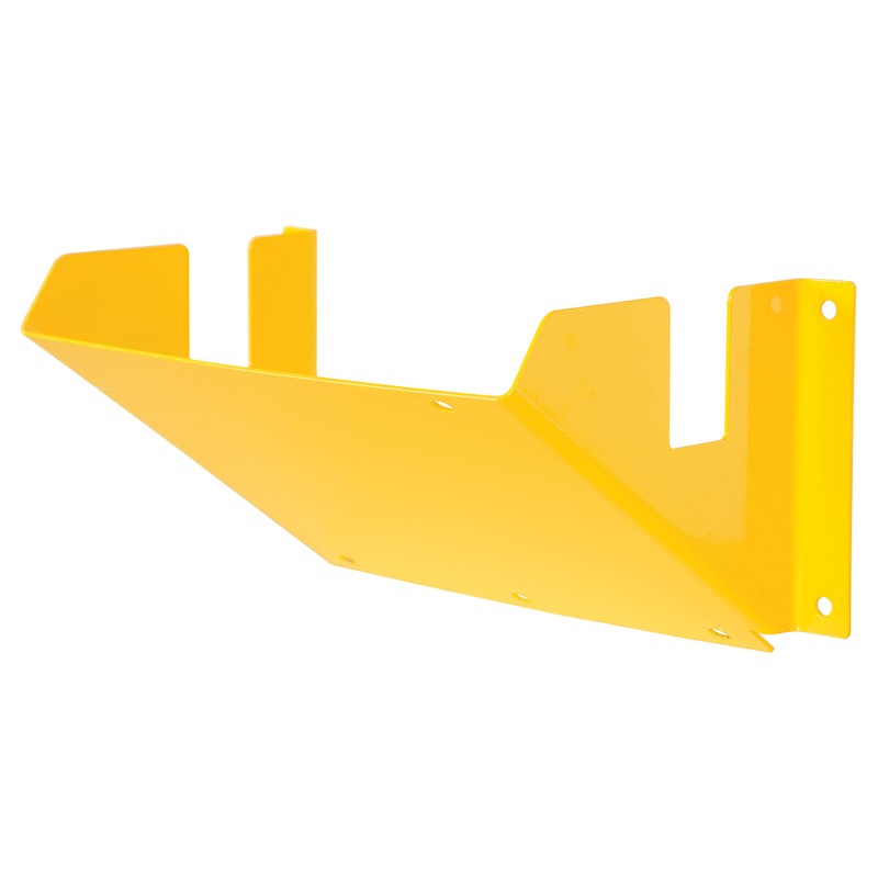 Vestil Wheel Chock Holder, Yellow