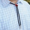 Crow on Branch Western Southwest Cowboy Necktie Bow Bolo Tie