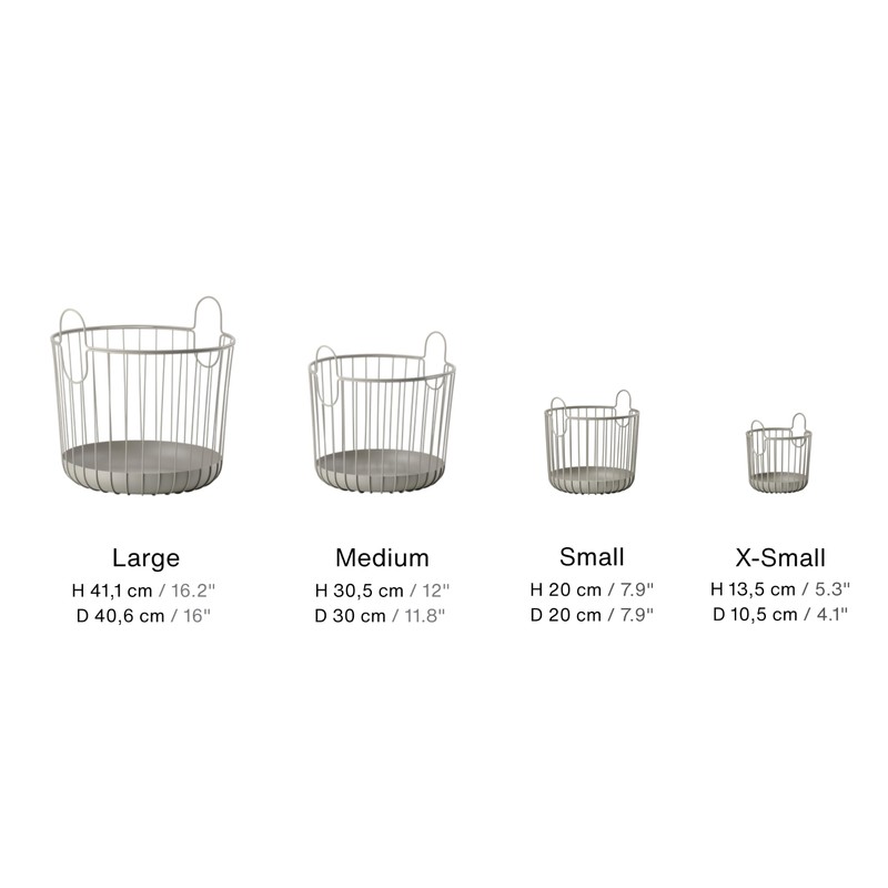 Zone Denmark Inu Basket for Storage, Small Storage Basket for
