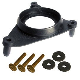 LASCO 04-3791 690766 Kohler Tank to Bowl Bolt Set with Triangle Rubber Gasket, Black, 6 Piece