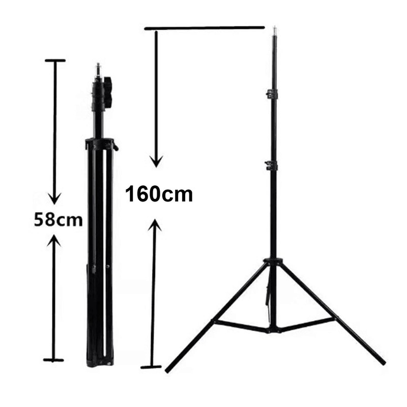 Grow Light Stand Height Adjustable 1.6m Easy to Assemble Plant