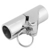 DEWIN Marine Tube Connector, Marine Stainless Steel Folding Swivel Coupling