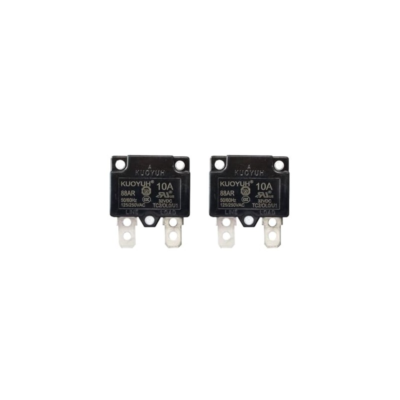 Genuine KUOYUH Circuit Breaker Thermal Overload 88AR Series 3-30A Quick
