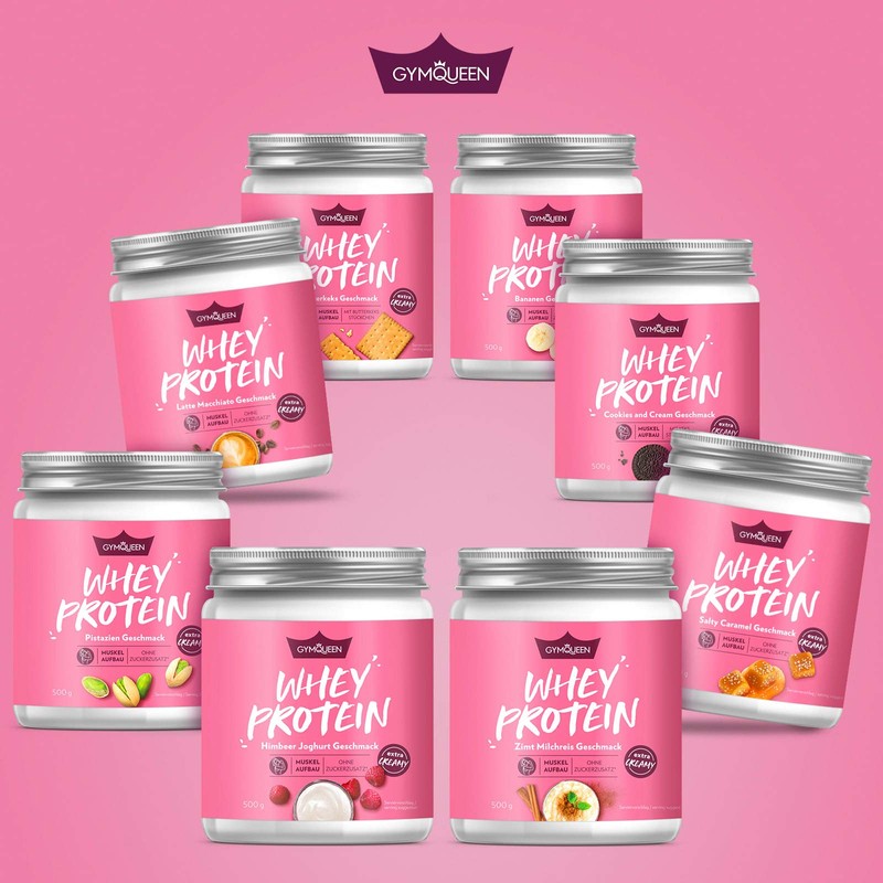 GymQueen Whey Protein, 3 Components, 500 g