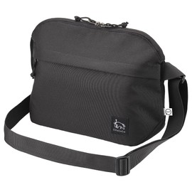 Hakuba AMZSCH-RESBMBK Camera Bag, Chulululu RENU Shoulder Bag, M, Environmentally-Sustainable Bag Made from Recycled Material, Black