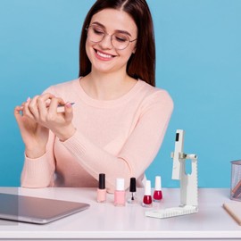 Cellphone Stand - Foldable UV Lamp Stand Phone Holder,Smartphone Stand, Nail Manicure Tools, 360 Degrees Rotation Handheld UV Light Holde for Home