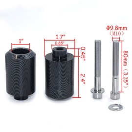 SMT-Frame Slider 2004 2005 2006 2007 2008 2009 2010 2011 2012 Compatible With Fz6 Fz6S 600 N [B00RUE1WII]