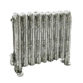 Melody Jane Dollhouse Ornament Victorian Radiator Antique Silver Miniature 1:12 Scale