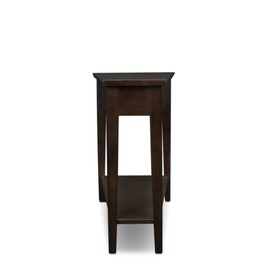 Leick Furniture Leick Recliner Wedge Table, Chocolate Oak