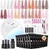 JODSONE 14 Colors Poly Extension Gel Nail Kit With Nail