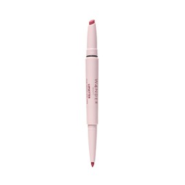 Wander Beauty Lipsetter Dual Cream Lipstick + Lip Liner - On the Mauve - Ultra-Smooth, Hydrating Lipstick and Mauve Lip Liner with a Soft Matte Finish - Made with Squalane & Peptides (1 Count)