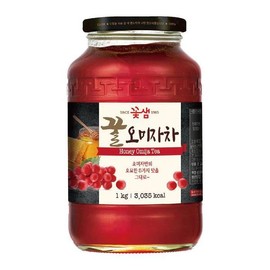CellarHub [꽃샘식품] 꽃샘 꿀 오미자 차 1kg x 4개 (S12364610) [Flower Queen Foods] Flower Queen Honey Omija Tea 1kg x 4 pieces (S12364610)