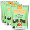 GEEM Seaweed Snacks – Korean Seaweed Chips with Rice Crisps
