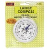 ADROIT 3 Inch Diameter Large Compass | Aluminum Casing |