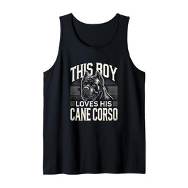 Cane Corso Shirt Boys Cane Corso Lover Cane Corsos Tank Top
