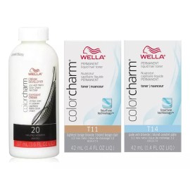 Wella Kit Toner + Color Charm T14 +  Color Charm T11