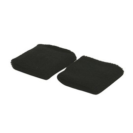 MG Wrist Band Pair (Terry)-Black OSFM