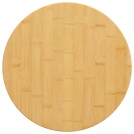 FAMIROSA Table Top 脴11.8"x1" Bamboo,1.3 KG,352678