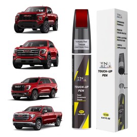 Volcanic Red Tintcoat(GNT/WA170H) for GMC Car Touch Up Paint, 2 in 1 Car Scratch Remover with Pen Tip and Brush, Exact Color-Matched for Car Paint Scratch Repair