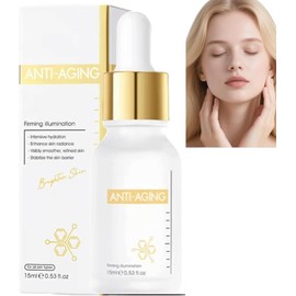Suero facial antienvejecimiento para mujeres y hombres - Suero iluminador brillante Sueros hidratantes y reafirmantes, Sueros suaves y desiguales para la superficie de la piel, (1 UNIDADES)