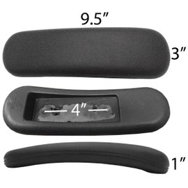 Replacement Office Chair Armrest Arm Pads - Set of 2 - S1697-1