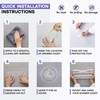 KINCMAX Premium Shower Caddy - Self Adhesive Shower Organizer with