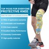 Dialudon Knee Pads Calf Padded Leg Compression Sleeve Shin Brace