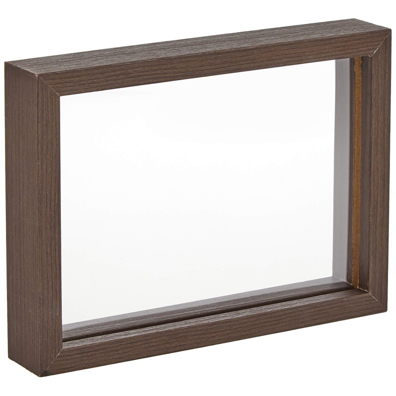 Puzzle frame interior stand frame Brown (10x14.7cm)