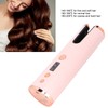 Automatic Curling Iron Cordless Ceramic Rotating LCD Display Rechargeable 4000mAH