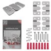 Nook Hack Z-Clamps Large [2 Pairs] | Interlocking Heavy Duty