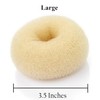 Beaute Galleria Hair Donut Bun Maker Ring Style Mesh Chignon