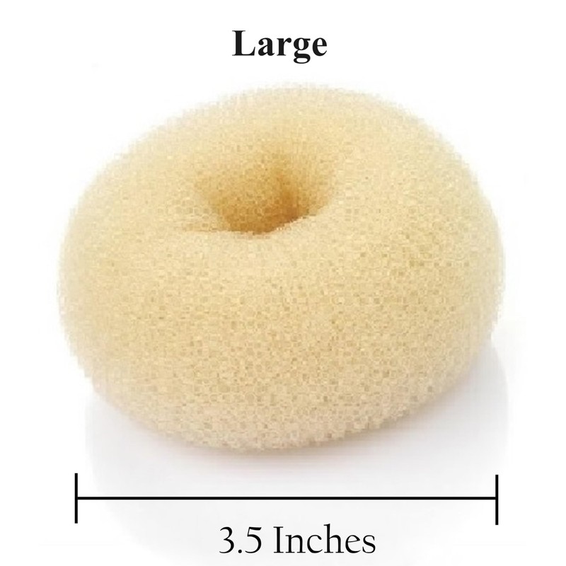 Beaute Galleria Hair Donut Bun Maker Ring Style Mesh Chignon