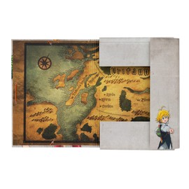 Grupo Erik Folder A4 Premium - Portfolio Folder A4 - The Seven Deadly Sins Document Folder A4 with Elastic Band - Notebook Folder A4 School Accessories Notebook Box A4 School Bag Corner Tensioner