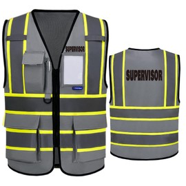 AYKRM Gray Supervisor Vest