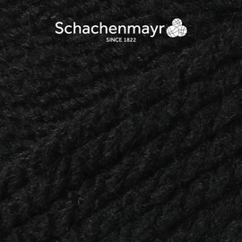 Schachenmayr Bravo Quick & Easy Hand Knitting Yarn 100 g Black