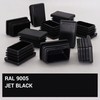 SKIR'CO Pack of 10 Rectangular Plastic Plugs 25 x 40