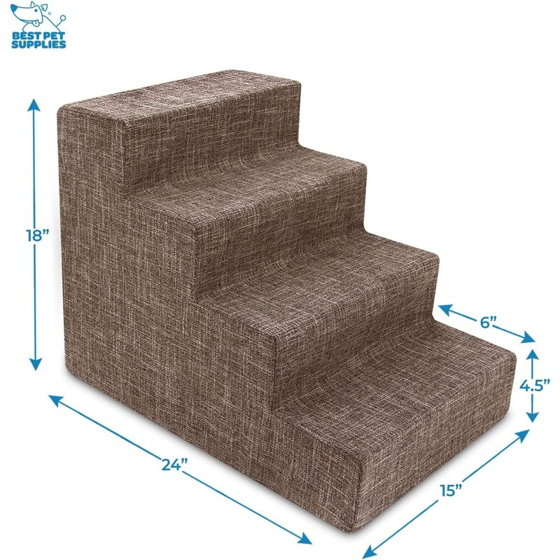 Best Pet Supplies Dog Stairs & Steps - Foam Steps