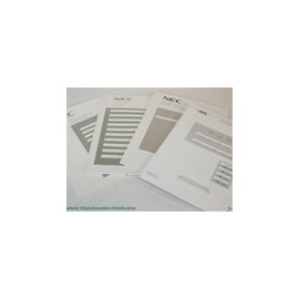 NEC UNIVERGE DESI Laser Labels for the ITL-32D / DTL-32D (Stock# 680660 )