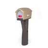Simplay3 Rustic Home Plastic Residential Cabin Mailbox & Post Mount
