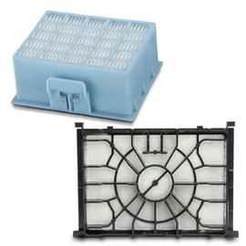 2 Filters Hepa + Motor Protection Compatible with Siemens Z4.0 VSZ4G331/01, Z7.0 VSZ7330/05