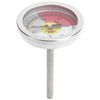 0‑250℃ Grill Thermometer Stainless Steel Oven Pointer Thermometer Temperature Gauge