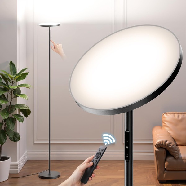 FULSUNT Floor Lamps for Living Room, 30W/3200LM Bright LED Modern