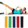 Resistance Loop Band Set for Home Fitness Includes 5 Resistance