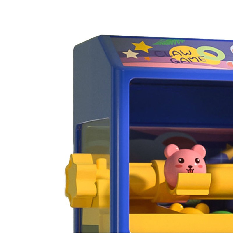 Mini Doll Claw Machine Emulational Music Light Doll Grabber Machine
