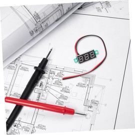 Operitacx Dc4-30v 0-10a Digital Voltmeter Voltmeter Gauge Board Module Electrician's Tester