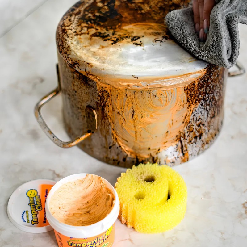 Scrub Daddy Tangerine Clean Pasta Limpiadora 500 g