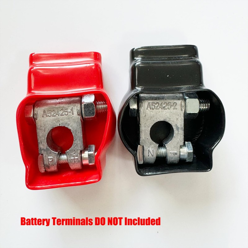 Ampper Top Post Flexible Military Spec Battery Terminal Cover, Battery